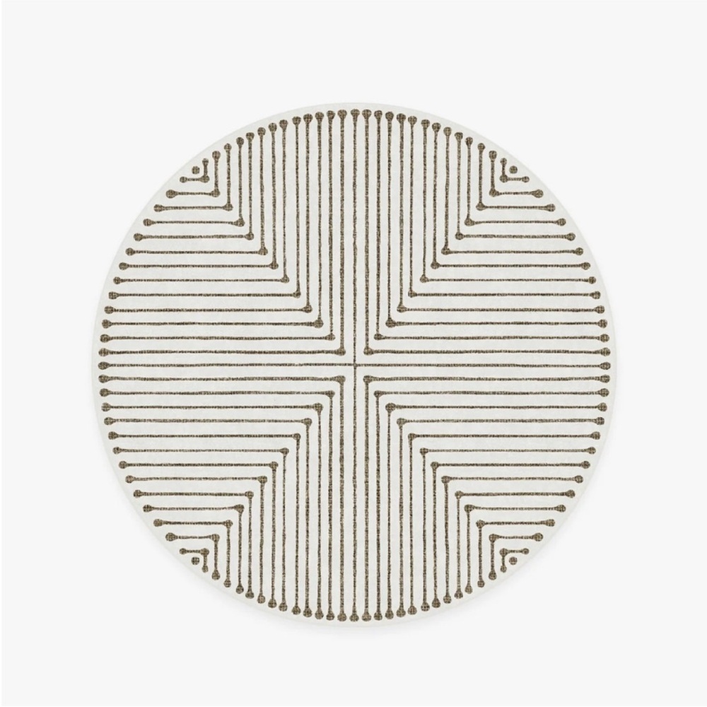 🔥PRICE DROP🔥 Large Round Ruggable Washable Rug 8’ - Picture 2 of 5